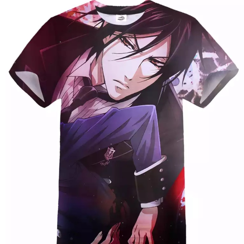 Black Butler - Sebastian Michaelis t-shirt XL